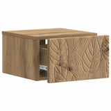 Wall-Mounted Side Table 2 pcs Artisan Oak 34.5 x 33 x 20 cm 898784