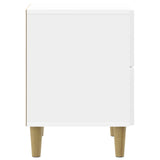 Bedside Cabinet 2 pcs High Gloss White 43 x 34.5 x 48 cm 894534