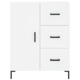 Highboard White 69.5x34x180 cm Engineered Wood 3198465
