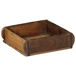 ZNTS Trays 4 pcs 31x29x10 cm Solid Wood Reclaimed 4019616