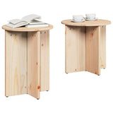 Coffee Table 2 pcs Natural 873547