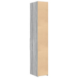 Highboard Grey Sonoma 30x42.5x185 cm Engineered Wood 846241