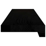 Window Sills 2 pcs Brown Black 80x15x2 cm Solid Wood Oak 4009166