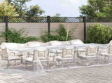 Clear Tarpaulin with Eyelets 4x6 m Polyethylene 4018520