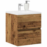 Bathroom Sink Cabinet with Drawer Old Wood 41 x 38.5 x 45 cm 862539