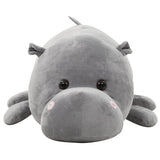 Hippo Cuddly Toy Plush Grey 80245