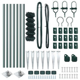 Welded Wire Fence with Spikes 10 x 0.8 m 3351156