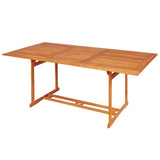 Garden Dining Set Warm Teak 3059578