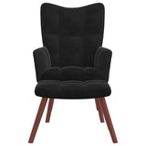 Relaxing Chair Black Velvet 42022443