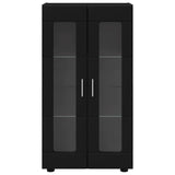 Sideboard FLORIN Black 55.5 x 29 x 100 cm Engineered Wood 880252