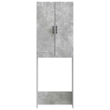 Toilet Cabinet HAARLEM Concrete Grey 66 x 25.5 x 190 cm 896918