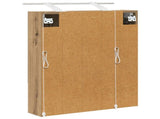 Bathroom Mirror Cabinet Artisian Oak 60 x 14.5 x 70 cm 889198