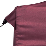 Professional Folding Party Tent with Walls Aluminium 6x3 m Wine Red 45509