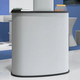 Trade Show Counter Foldable 90x48x93 cm Engineered Wood 4015794