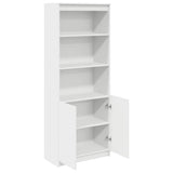 Highboard White 70x35x180 cm Engineered Wood 3328471