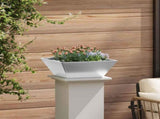 Garden Planter 5 pcs Silver 40 x 40 x 15 cm Galvanised Steel 873821