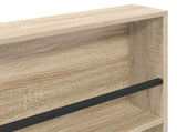 Magazine Rack 2 pcs Sonoma Oak 60 x 12 x 70 cm Engineered Wood 890831