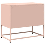 TV Cabinet Pink 68x39x60.5 cm Steel 853387