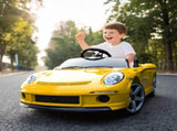 Kids Electric Car, 12V Licensed RUF GT Ride on Car with Suspension, Remote Control, Music for 3-5 T3398P422387