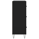 Sideboard Black 69.5x34x90 cm Engineered Wood 827845