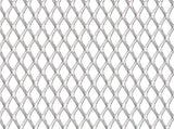 Garden Wire Fence Stainless Steel 100x85 cm 20x10x2 mm 142281