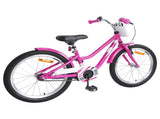 Kids Bike 18 Inches for 5-7 Years Old Dark Pink 42009585