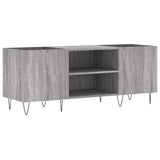Record Cabinet Grey Sonoma 121x38x48 cm Engineered Wood 831682