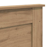 Headboard with Headboard Artisan Oak 180 cm Engineered Wood 887432