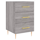 Bedside Cabinet Grey Sonoma 40x40x66 cm Engineered Wood 827650