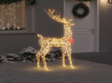 3D Reindeer 250 LEDs Warm white 96 x 40 x 180 cm PET 42019059