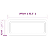 LED Bathroom Mirror 40x100 cm 3154100