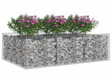 Gabion Raised Bed Silver 42033298