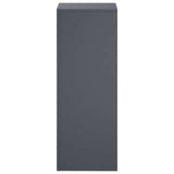 Plant Stand Anthracite 30 x 30 x 80 cm Stainless Steel 8012492