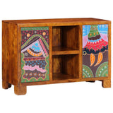 Sideboard Multicolour 90x35x60 Solid Wood Acacia 4016499