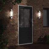 Outdoor Wall Lights 2pcs Silver Stainless Steel 4006293