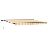 Manual Awning Frame with LEDs 4.5 x 3.5 m 3420897