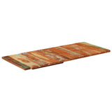 Rectangular Table Top 60x140 cm 25-27 mm Solid Reclaimed Wood 286058