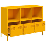 Sideboard Mustard Yellow 101.5x39x73.5 cm Cold-rolled Steel 851367