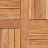 Table Top Teak Solid Teak Wood 60x60 cm Durable Teak Table Top 48988