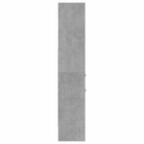 Book Cabinet Concrete Grey 40x35x180 cm Engineered Wood 803420