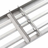 Garden Rake Replacement Head Silver Stainless Steel 42011362