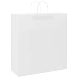Paper Bags 250 pcs with Handles White 45x17x48 cm 4101625