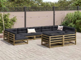 9 Piece Garden Sofa Set Impregnated Wood Pine 3299628