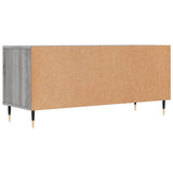 TV Cabinet Grey Sonoma 100x34.5x44.5 cm Engineered Wood 831234