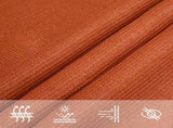 Sunshade Sail 160 g/m Square Orange 4.5x4.5 m HDPE 311662