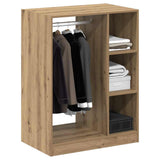 Wardrobe with Shelf with Storage Artisan Oak 77 x 48 x 102 cm 879643