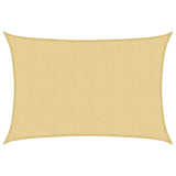 Sun Shade Sail Sand 4x3 m 100% Polyester Oxford 4000570
