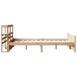 Bed Frame with Headboard without Mattress 150x200 cm King Size 3306023