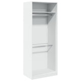 Wardrobe White 80x50x200 cm Engineered Wood 3307792