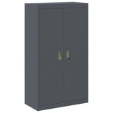 Storage Cabinet 2 pcs Anthracite 80 x 40 x 210 cm Steel 3438743